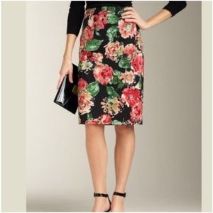 Talbots - Floral Pencil Skirt